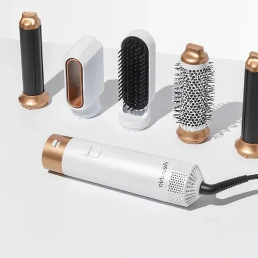 Airbrush Gold and White Hair Styling Set